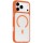 TPU+PC чохол Blueo Skin Friendly Frosted with MagSafe для Apple iPhone 17 Pro (6.3") Помаранчевий