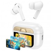 Бездротові TWS навушники Hoco EW88 Rampino with Touch Screen ANC White Бездротові TWS навушники Hoco EW88 Rampino with Touch Screen ANC White