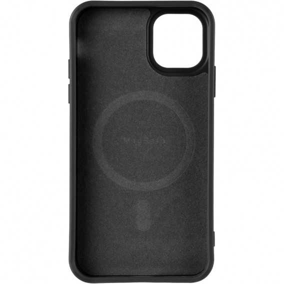 TPU чохол Carbon Protective with Magsafe для Apple iPhone 12 Pro / 12 (6.1") Black