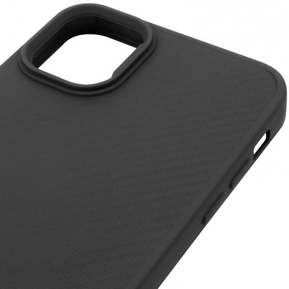 TPU чохол Carbon Protective with Magsafe для Apple iPhone 12 Pro / 12 (6.1") Black