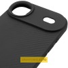 TPU чохол Carbon Protective with Magsafe для Apple iPhone 17 Air (6.5") Black
