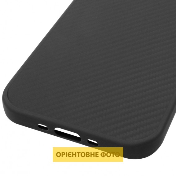 TPU чохол Carbon Protective with Magsafe для Apple iPhone 17 Air (6.5") Black