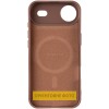 TPU чохол Carbon Protective with Magsafe для Apple iPhone 17 Air (6.5") Coffee