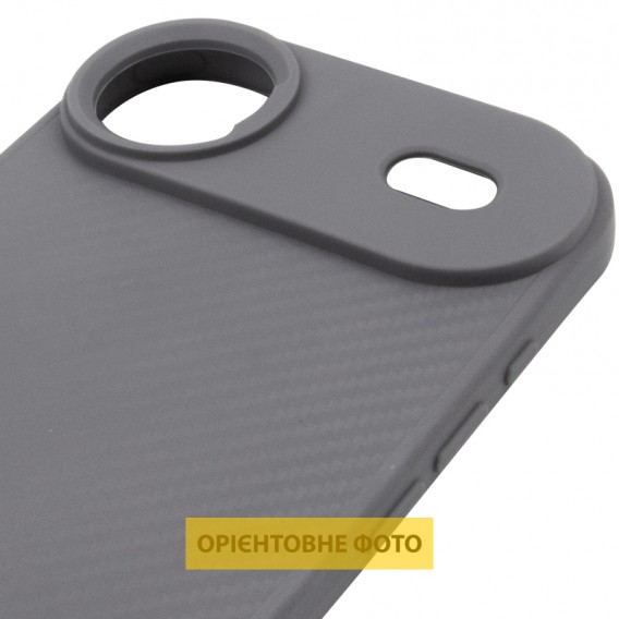TPU чехол Carbon Protective with Magsafe для Apple iPhone 17 Air (6.5 дюйма) Grey
