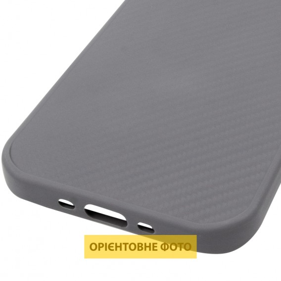 TPU чехол Carbon Protective with Magsafe для Apple iPhone 17 Air (6.5 дюйма) Grey
