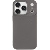 TPU чохол Carbon Protective with Magsafe для Apple iPhone 17 Pro (6.3") Grey