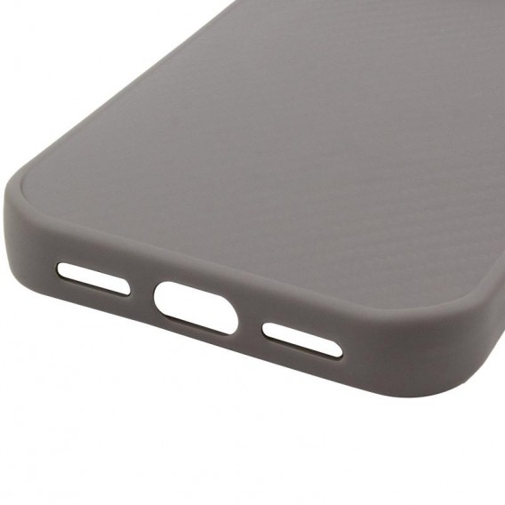 TPU чохол Carbon Protective with Magsafe для Apple iPhone 17 Pro Max (6.9") Grey