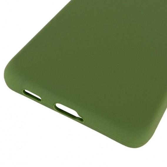 Чохол Silicone Cover Ummi Lakshmi (AA) для Samsung Galaxy S21 Ultra Зелений / Dark green