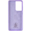 Чехол Silicone Cover Ummi Lakshmi (AA) для Samsung Galaxy S21 Ultra Сиреневый / Dasheen