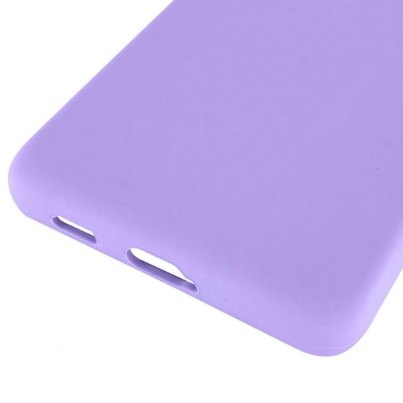 Чехол Silicone Cover Ummi Lakshmi (AA) для Samsung Galaxy S21 Ultra Сиреневый / Dasheen