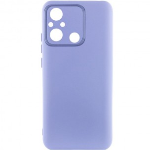 Чохол Silicone Cover Ummi Lakshmi Full Camera (AA) для Xiaomi Redmi 12C / Poco C55 Бузковий / Dasheen