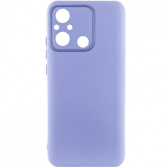 Чехол Silicone Cover Ummi Lakshmi Full Camera (AA) для Xiaomi Redmi 12C / Poco C55 Сиреневый / Dasheen