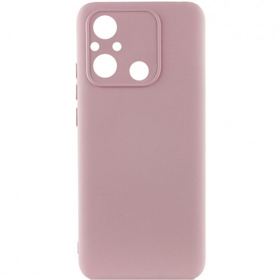 Чохол Silicone Cover Ummi Lakshmi Full Camera (AA) для Xiaomi Redmi 12C / Poco C55 Рожевий / Pink Sand