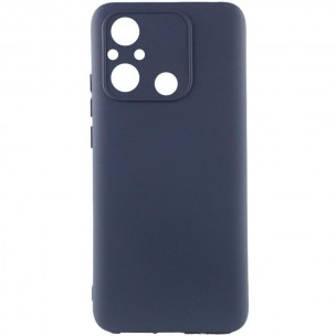 Чохол Silicone Cover Ummi Lakshmi Full Camera (AA) для Xiaomi Redmi 12C / Poco C55 Синій / Midnight Blue