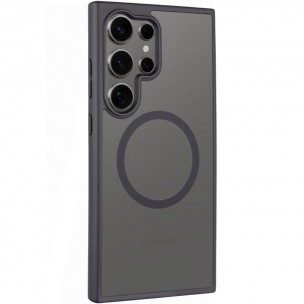 Чохол Ummi Colorful with MagSafe для Samsung Galaxy S24 Ultra Чорний / Black