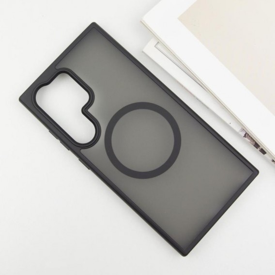 Чохол Ummi Colorful with MagSafe для Samsung Galaxy S24 Ultra Чорний / Black