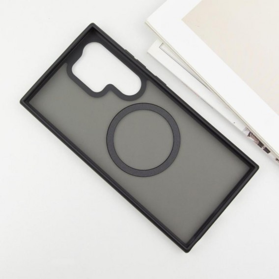 Чохол Ummi Colorful with MagSafe для Samsung Galaxy S24 Ultra Чорний / Black