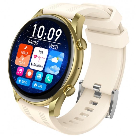 Смарт-годинник Hoco Y38 Smart sports watch (call version) Gold