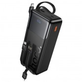 Портативний ЗП Power Bank Hoco J156B Founder 22.5W+PD20W with four cables 30000 mAh Black Портативний ЗП Power Bank Hoco J156B Founder 22.5W+PD20W with four cables 30000 mAh Black