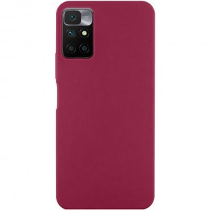 Чохол Silicone Cover Ummi Lakshmi (AA) для Xiaomi Redmi 9A Бордовий / Marsala