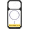 Чохол TPU+PC GETMAN Moon Clear with MagSafe для Apple iPhone 15 Pro Max (6.7") Black