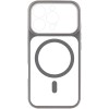Чохол TPU+PC GETMAN Moon Clear with MagSafe для Apple iPhone 16 Pro (6.3") Grey