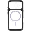 Чохол TPU+PC GETMAN Moon Clear with MagSafe для Apple iPhone 16 Pro Max (6.9") Black