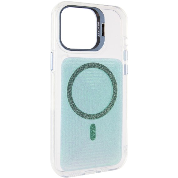 Чохол TPU+PC Jewel Sparkle with MagSafe для Apple iPhone 15 Pro (6.1") Aqua Blue