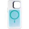 Чохол TPU+PC Jewel Sparkle with MagSafe для Apple iPhone 15 Pro (6.1") Aqua Blue