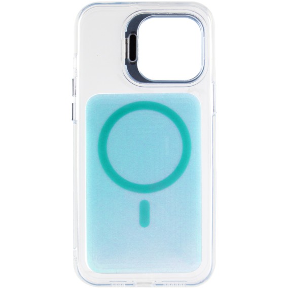 Чохол TPU+PC Jewel Sparkle with MagSafe для Apple iPhone 15 Pro (6.1") Aqua Blue Чохол TPU+PC Jewel Sparkle with MagSafe для Apple iPhone 15 Pro (6.1") Aqua Blue