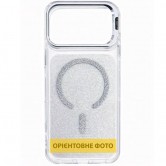 Чехол TPU+PC Jewel Sparkle with MagSafe для Apple iPhone 15 Pro (6.1 дюйма) Diamond White