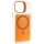 Чохол TPU+PC Jewel Sparkle with MagSafe для Apple iPhone 15 Pro (6.1") Orange Sparkle
