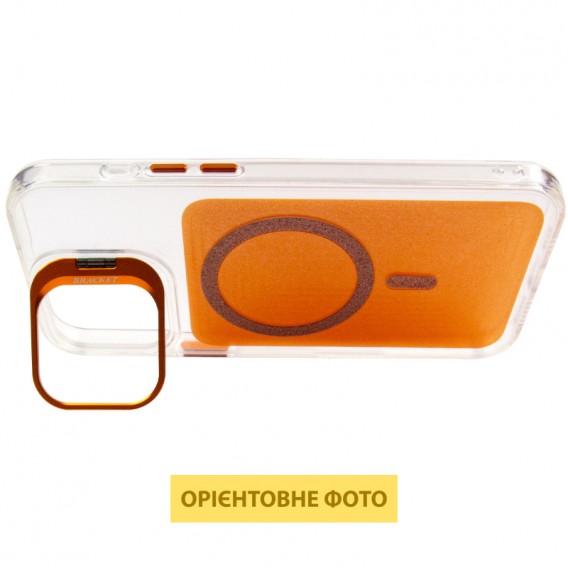 Чохол TPU+PC Jewel Sparkle with MagSafe для Apple iPhone 15 Pro (6.1") Orange Sparkle Чохол TPU+PC Jewel Sparkle with MagSafe для Apple iPhone 15 Pro (6.1") Orange Sparkle