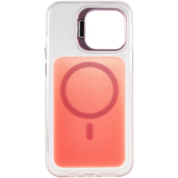 Чохол TPU+PC Jewel Sparkle with MagSafe для Apple iPhone 15 Pro (6.1") Pink Ruby Чохол TPU+PC Jewel Sparkle with MagSafe для Apple iPhone 15 Pro (6.1") Pink Ruby