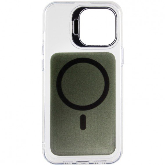 Чохол TPU+PC Jewel Sparkle with MagSafe для Apple iPhone 15 Pro Max (6.7") Violet Shimmer