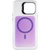 Чехол TPU+PC Jewel Sparkle with MagSafe для Apple iPhone 15 Pro Max (6.7 дюйма) Lavender Glitter