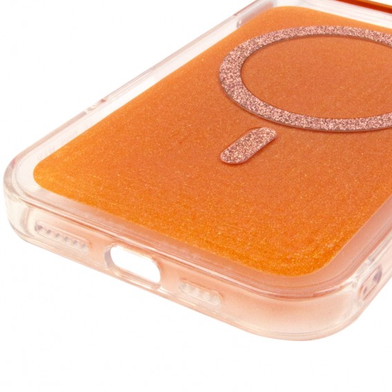 Чохол TPU+PC Jewel Sparkle with MagSafe для Apple iPhone 15 Pro Max (6.7") Orange Sparkle Чохол TPU+PC Jewel Sparkle with MagSafe для Apple iPhone 15 Pro Max (6.7") Orange Sparkle
