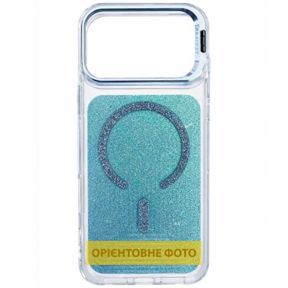 Чохол TPU+PC Jewel Sparkle with MagSafe для Apple iPhone 15 Pro Max (6.7") Aqua Blue
