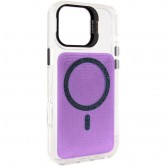 Чехол TPU+PC Jewel Sparkle with MagSafe для Apple iPhone 16 Pro (6.3 дюйма) Violet Shimmer Чехол TPU+PC Jewel Sparkle with MagSafe для Apple iPhone 16 Pro (6.3 дюйма) Violet Shimmer