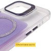 Чохол TPU+PC Jewel Sparkle with MagSafe для Apple iPhone 16 Pro (6.3") Violet Shimmer