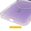 Чохол TPU+PC Jewel Sparkle with MagSafe для Apple iPhone 16 Pro (6.3") Violet Shimmer