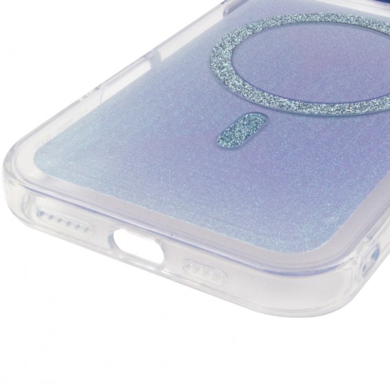 Чохол TPU+PC Jewel Sparkle with MagSafe для Apple iPhone 16 Pro (6.3") Royal Blue