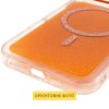 Чохол TPU+PC Jewel Sparkle with MagSafe для Apple iPhone 16 Pro (6.3") Orange Sparkle