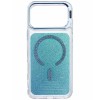 Чохол TPU+PC Jewel Sparkle with MagSafe для Apple iPhone 17 Pro Max (6.9") Aqua Blue
