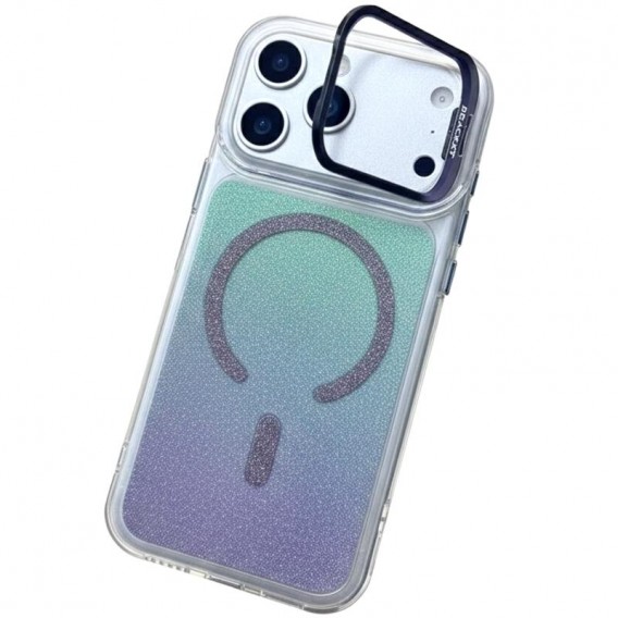 Чохол TPU+PC Jewel Sparkle with MagSafe для Apple iPhone 17 Pro Max (6.9") Royal Blue