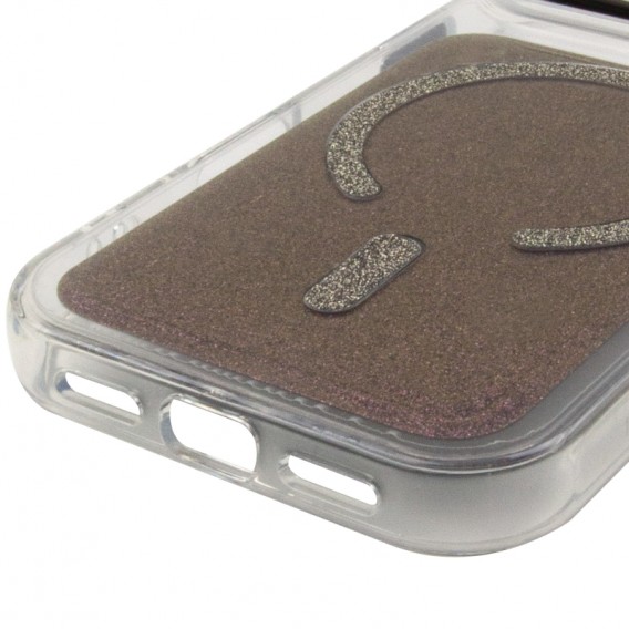 Чехол TPU+PC Jewel Sparkle with MagSafe для Apple iPhone 17 Pro Max (6.9 дюйма) Violet Shimmer