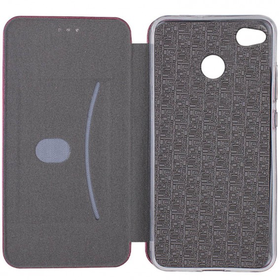 Шкіряний чохол-книжка Classy для Xiaomi Redmi 4X Бордовий