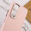 TPU чохол Bonbon Metal Style для Samsung Galaxy A14 4G/5G Рожевий / Light pink