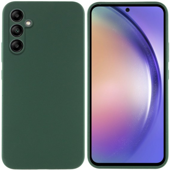 Чохол Silicone Cover Lakshmi Full Camera (AAA) для Samsung Galaxy A54 5G Зелений / Cyprus Green