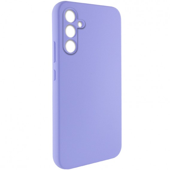 Чохол Silicone Cover Lakshmi Full Camera (AAA) для Samsung Galaxy A54 5G Бузковий / Dasheen